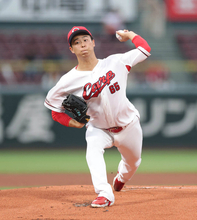 【広島】玉村昇悟が今季ワースト３失点で降板…巨人・松本剛に２打席連続適時打献上　２勝目逃す　ＱＳも５戦連続でストップ