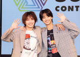 「「ＥＶＥ×ＪＵＮ」　軽快にデビュー曲「ＬＯＶＥ＆ＪＯＹ」披露「１２０点のパフォーマンスができました」」の画像1