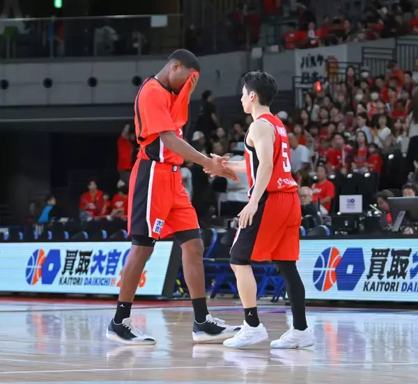 【バスケ男子】八村と共闘した河村勇輝「僕たちの目標はオリンピックで勝つこと」チーム３番目の１２得点、最多６アシスト…強化試合で韓国に快勝