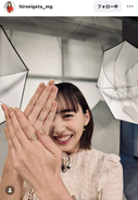 人気女優の薬指に指輪が！オフショにファン騒然「婚約指輪と思ったけど」「たまげた～」井桁弘恵が公開