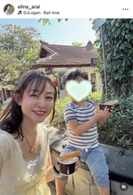 ２児の母・新井恵理那アナ「のんびり楽しめました」子連れ海外旅のアドバイス「この立地のよさは…」「ゆるさが楽」