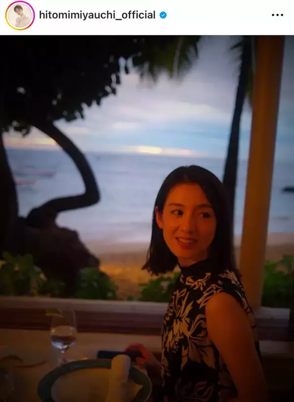 本名に改名して１年２か月…人気女優　色気あふれる近影「可愛いい」「やべー」「綺麗」ハワイ訪問の宮内ひとみ