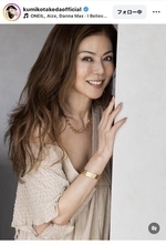 「ワーォ！」「変わらない」武田久美子、信じられない５７歳美ボディを海辺で披露…「昔も最高今も最高」「やっぱり女王」