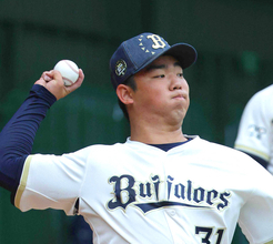 【オリックス】ドラフト１位の新人・藤川敦也が右肘トミー・ジョン手術　６月１９日を最後に登板なし　１５３キロ右腕が完全復活へ大きな決断