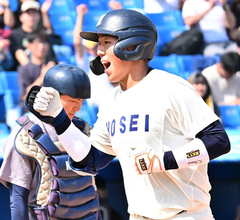 【大学野球】法大・井上和輝が秋１号　慶大のドラフト上位候補左腕・渡辺和大から左翼へ豪快アーチ「風に乗ってくれと」…法大は慶大に逆転負け