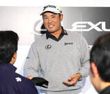 「松山英樹「一番説得力がある状態で来られた」　ウッズホスト大会優勝　凱旋ジュニアレッスン会」の画像1