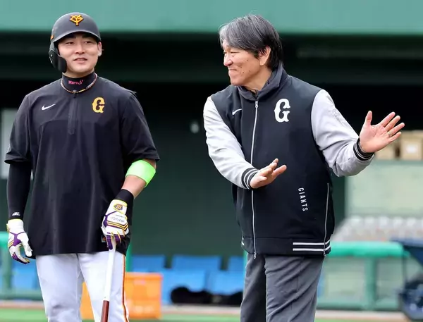 巨人・丸佳浩「僕にはない感じのところ」松井臨時コーチとバッティング談義で学び「練習の中で意識」
