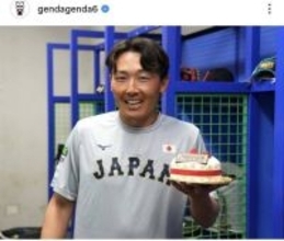 侍ジャパン豪華メンバーの"祝福ソング”に感謝　"不死身の男"源田壮亮が３３歳誕生日