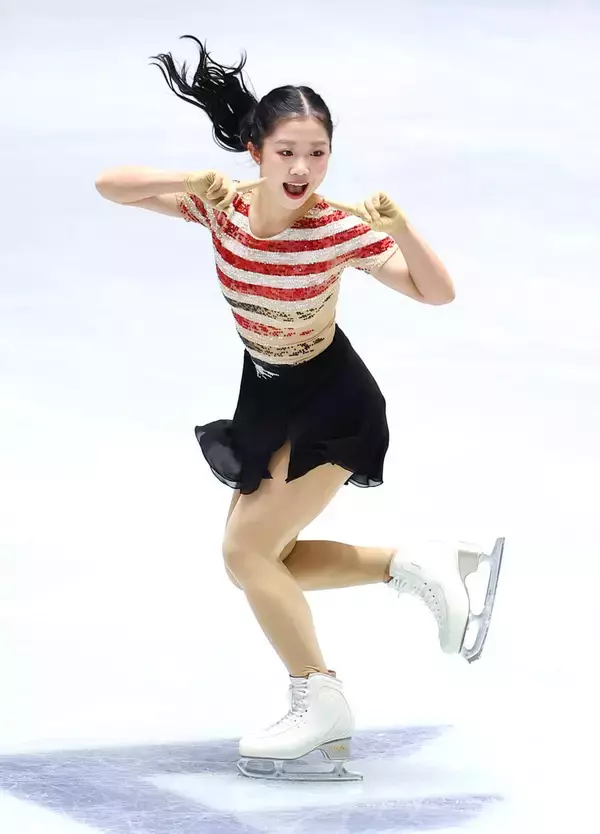 【五輪】１７歳・中井亜美アクセル全開五輪デビュー　３回転半決め自己ベスト７８・７１点「自信もすごくあった」日本フィギュア最年少表彰台へ好発進
