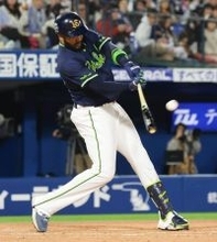 【ヤクルト】サンタナが今季１号ソロ「自分のポイントまでしっかり呼び込むことができました」