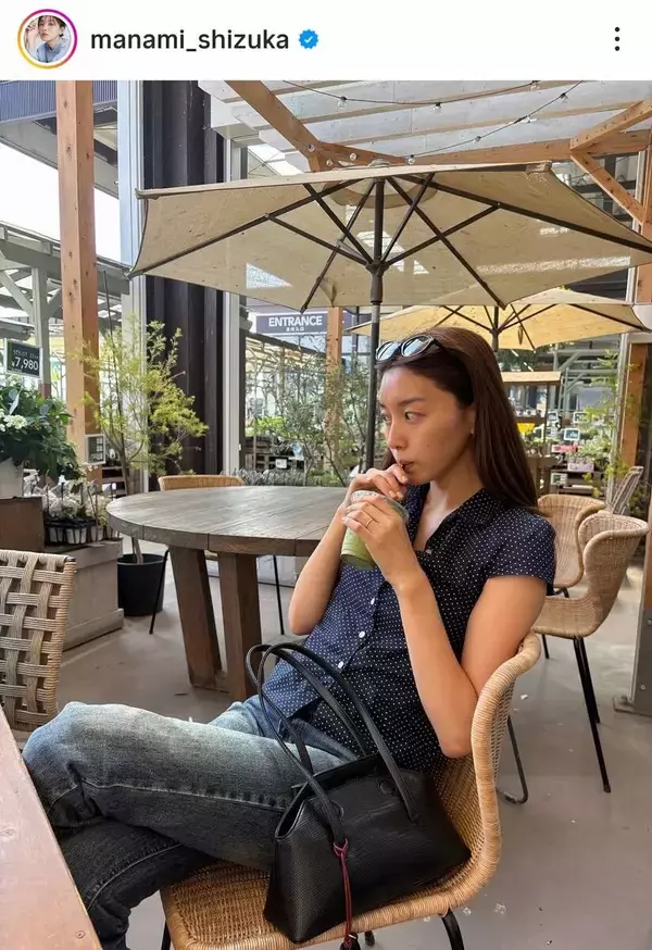 「旦那さんは載せない主義？」夫は２２歳年上のイケメンタレント！妻が「めっちゃくっちゃ綺麗」「可愛い」静まなみに反響