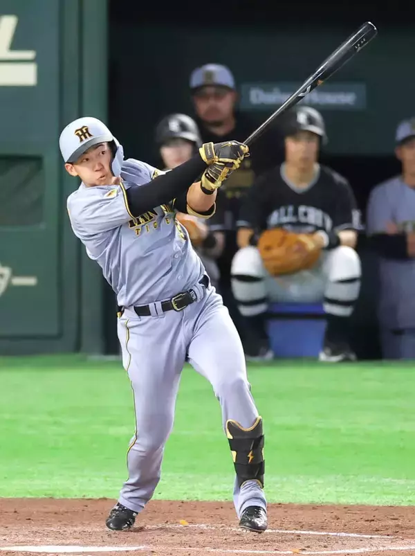 【阪神】立石正広が衝撃のプロ１号「自分らしいスイングができた」デビューから５試合連続安打は安藤統夫、高山俊を超える球団新人最長　竹丸和幸とのドラ１対決制す