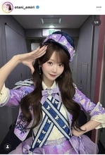 「可愛さが異次元」イコラブ・大谷映美里、マーチング衣装姿に「みりにゃかわいすぎるよ」「今日のビジュも神」と絶賛の声
