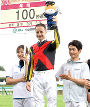 ルメール騎手が年間１００勝一番乗り「夏競馬が終わって…」　中山５Ｒ・２歳新馬をヴェトロテンペスタで制す
