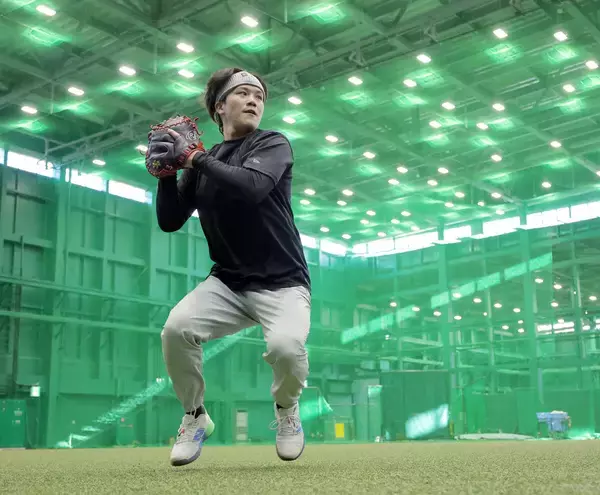 【阪神】日本ハムからトレード移籍の伏見寅威が自主トレ公開「（坂本がＷＢＣ参加で）アピールの時間は早くなってくる」