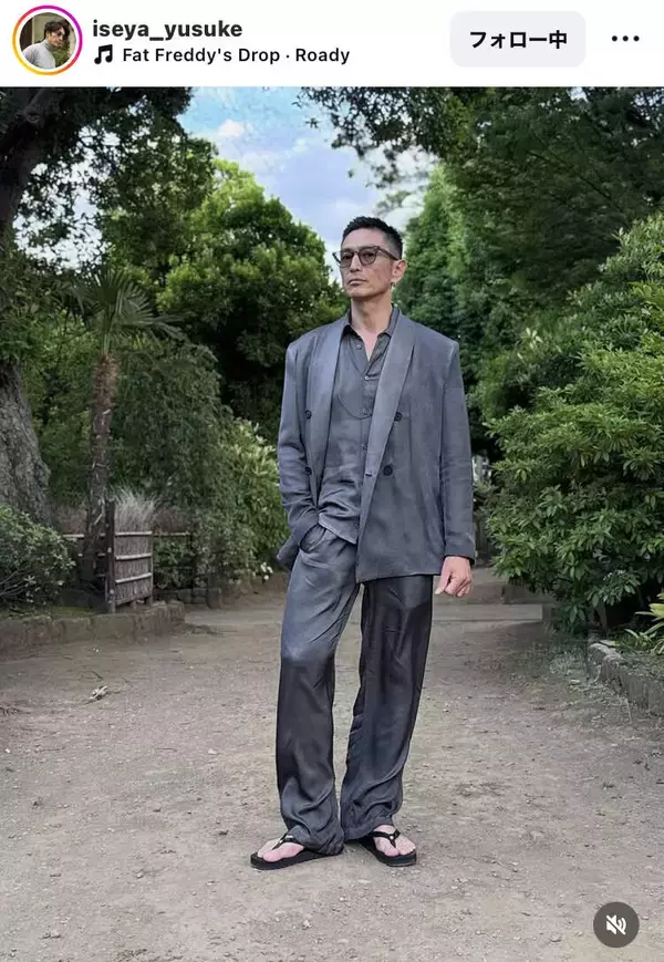 ５０歳になった伊勢谷友介「オーラ凄い」！ネット騒然「ますますイケオジに」「ずっと男前」…俳優復帰から２年
