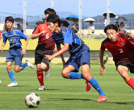 【高校サッカー】ＦＷ転向して１か月　磐田北・山田律が２戦連発　全国選手権静岡県大会
