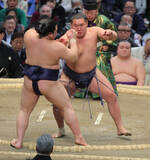 「豊昇龍が５勝目　平戸海に完勝し１敗堅守　首位に並び、横綱初優勝を目指す」の画像1