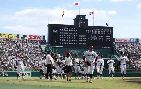 【甲子園】社が初戦突破ならず　智弁和歌山に惜敗　近畿勢対決に前売り券完売　３万５０００人大観衆も白星まであと一歩　山本巧監督「自分の責任」