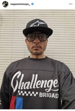 ＴＯＫＩＯ時代から激変した長瀬智也…ひげとサングラスのワイルドすぎる最新ショットに視線集中！