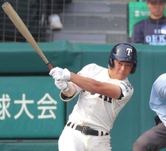 【ドラフト】高校史上最長９年連続の大阪桐蔭から２人　中日育成２位の中西佳虎「松井稼頭央さんのように」５０ｍ５秒９のスイッチヒッター