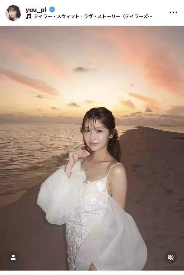 「神々しい」鈴木ゆうか、ウェディングドレス姿にもん絶「美しい…その一言に尽きます」「女神降臨」「宇宙一綺麗」