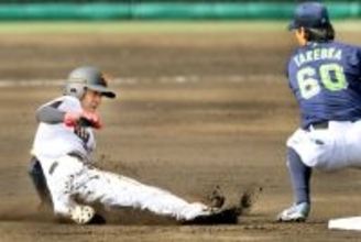 「相手の特徴も見てしっかり」巨人・宇都宮葵星がオープン戦初盗塁「途中から出て決めきるというのが仕事」