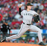 「【巨人】マツダ初見参のウィットリーが３回までノーヒット　味方の好守には吠える」の画像1