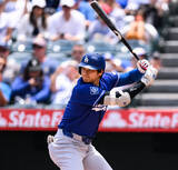 「大谷翔平、２試合連続マルチ安打で打率・２８６に上昇　ロバーツ監督の分析的中　“ミスター・ジューン”注目の６月初戦」の画像1