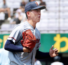 【高校野球】京都国際が準々決勝で涙　５球団視察のプロ注目左腕・西田櫂吏は血マメが破れるアクシデント「気持ちで投げてました」「本当に悔しい」２４年全国制覇校が京都３連覇ならず