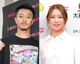 ボクシングの中谷潤人がプロゴルファーの田村亜矢との結婚を発表　人生の伴侶を得て世界４階級制覇へ再起へ「さまざまな出来事を楽しみながら歩んでいきたい」