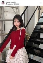 カジサックの美人娘、オフショルからのギャップに「系統が違ってもどっちも可愛い」の声…梶原叶渚がアップ