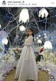 「「お姫様だね」森香澄の純白ドレス姿に騒然！「見惚れてしまいます」「バージンロード歩きた～い」」の画像1