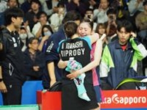 涙から笑顔　シダガシで女子複初制覇「感謝でいっぱい」…混合、女子複のパリ五輪メダリスト同士でペア結成４か月