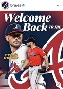 ブレーブス、昨季５勝救援右腕キンリーと再契約…球団オプション行使せず減額