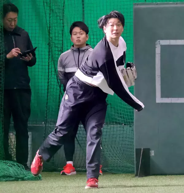 【広島】大瀬良大地が「開幕ローテ死守」へハイペース調整　術後も１月中にブルペン入りへ　若手には「まだ負けない」