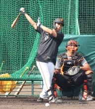 【巨人】門脇誠、宇都宮葵星、石塚裕惺が室内で最後まで打ち込み