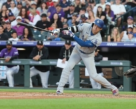 大谷翔平、アジア選手最長タイ＆ベーブ・ルース超えの５２試合連続出塁を達成　２打席目に低めボール球を右前に運ぶ