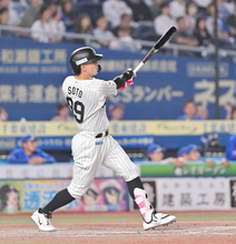【ロッテ】ソトが史上５０人目の“１２球団制覇弾”　古巣ＤｅＮＡから豪快な同点アーチ、通算２０１本目で達成