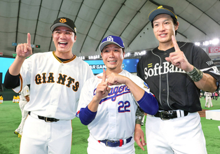 【球宴】打順一任の坂本勇人「サトテル森下の１、２番にしようと思ったんですけど…」自身の起用は３パターンから選択