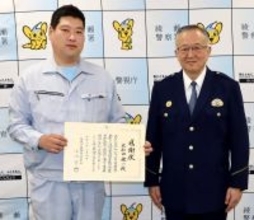 白鵬さんの元付け人・大和田健一さんが“お手柄”　盗撮犯逮捕で綾瀬署から感謝状贈呈「恩返しできたかな」