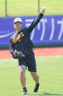 【巨人】山田龍聖が１軍合流「チャンスでしかないと思うので、なんとかアピールできたら」