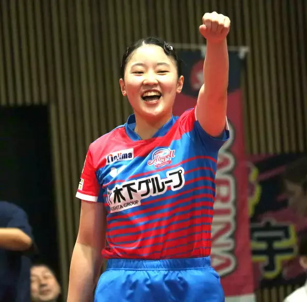 【卓球Ｔリーグ】神奈川エース・張本美和が２勝で導く「心臓バクバクでした」リーグで１年７か月負けなし２３連勝　チームは九州に敵地で３―２