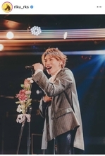 平野莉玖　ライブショットが「爆イケすぎて」「爽やか」「振り幅が凄すぎ」「キラッキラ」…兄は超人気アーティスト・平野紫耀