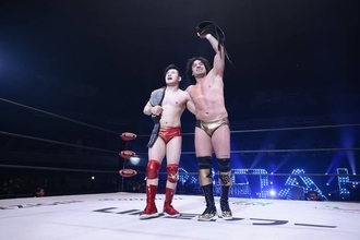 小田嶋大樹、ダガと「ＧＨＣジュニアタッグ」Ｖ２…「未来じゃなくて今になってみせます」…「元日」日本武道館全成績