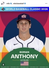 レッドソックスの２１歳超有望株がＷＢＣ米国代表入り　昨季「３０―３０」のキャロルが右手骨折で辞退