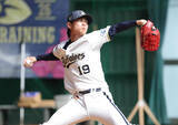 「【オリックス】先発再転向の山岡泰輔がＷＢＣ組を「救い投げ」開幕ローテ入りから「宮城と曽谷が戻ってきた時に…」」の画像1