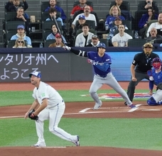 大谷翔平、ブーイングの中ブルージェイズ戦で３号＆４１戦連続出塁なるか　レジェンド右腕と対決　１打席目中直