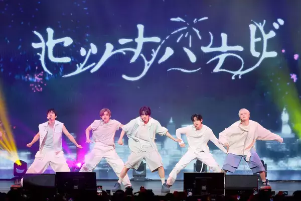 ＴＯＭＯＲＲＯＷ　Ｘ　ＴＯＧＨＥＴＥＲ、サプライズ尽くしのリリイベに大歓声　ＨＵＥＮＩＮＧＫＡＩのバースデー演出も