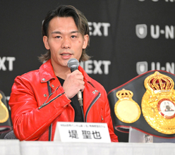 【ボクシング】堤聖也、挑戦者も「僕の防衛戦」…ベルト持参で休養王座“剥奪”の心境激白